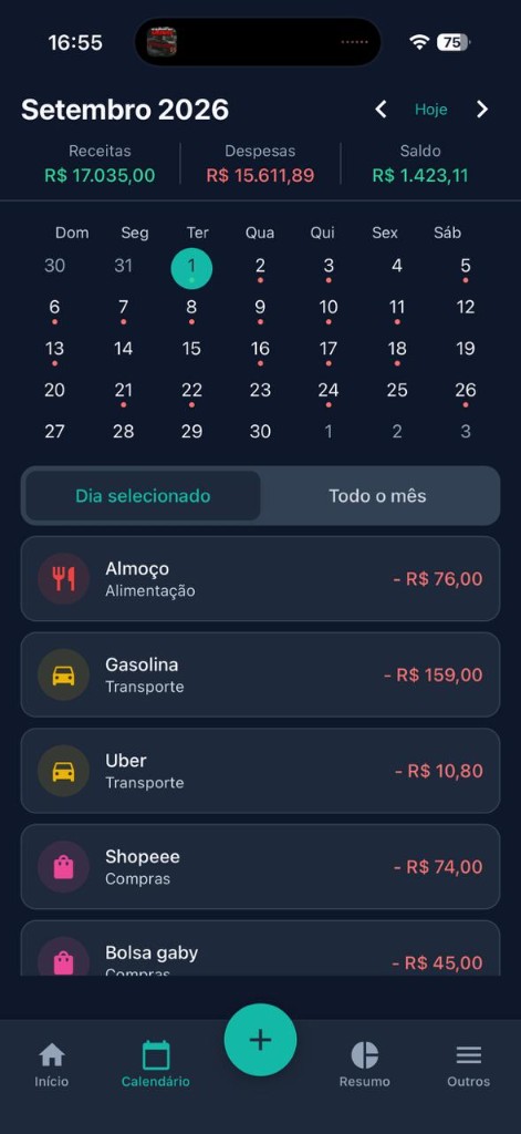 Finanças — preview