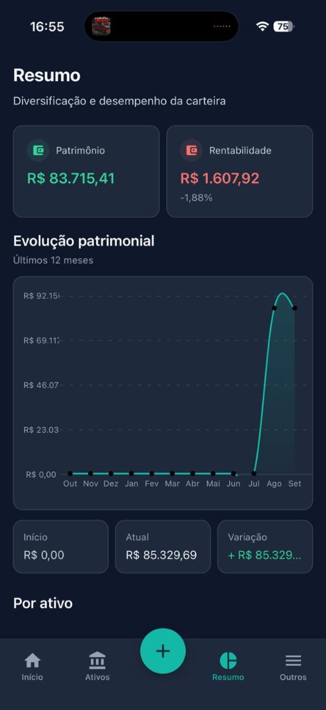 Screenshot 5 do Finanças